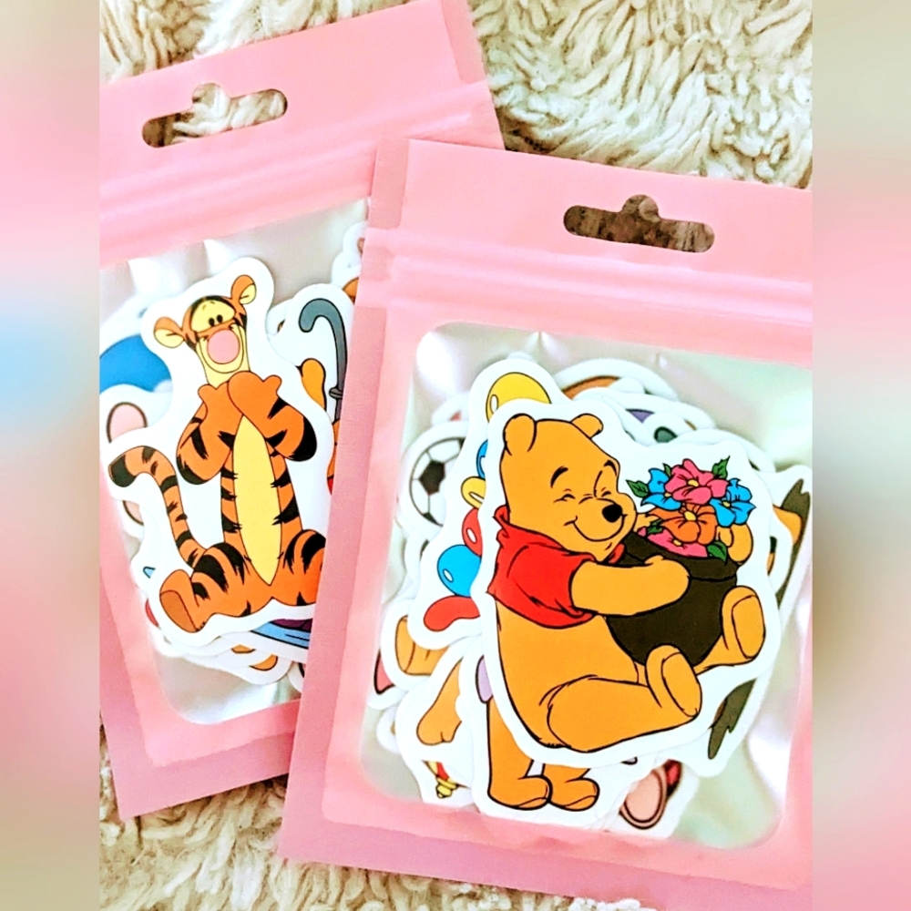 Winnie the Pooh Grab Bag 25 stickers